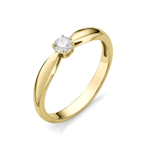 Кольцо, бриллиант, 12065-300