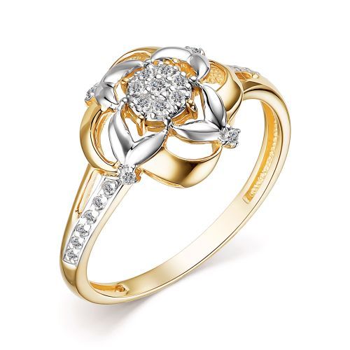 Кольцо, бриллиант, 15059-300