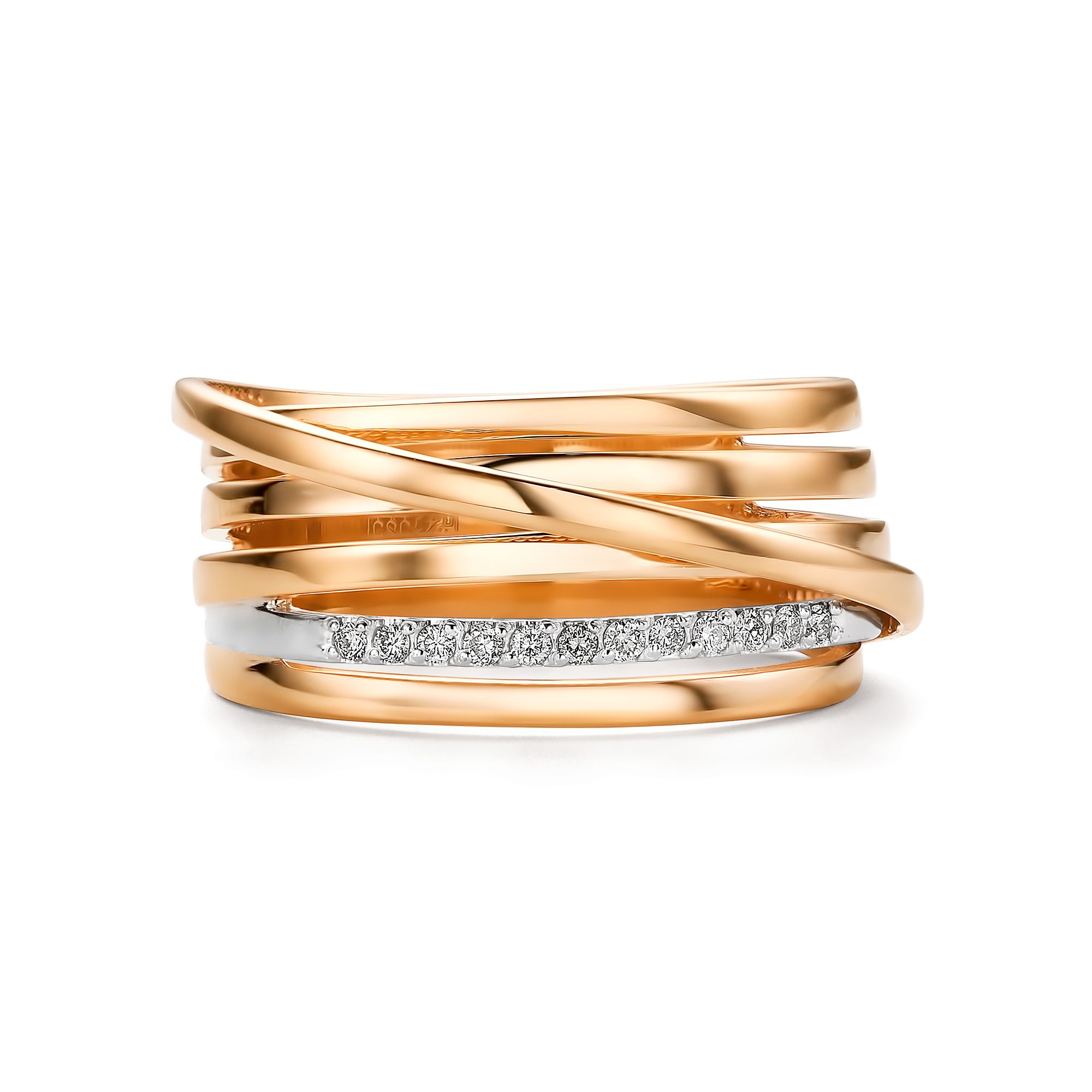 Кольцо, бриллиант, 13561-100