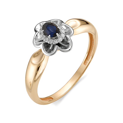 Кольцо, бриллиант, 11979-130
