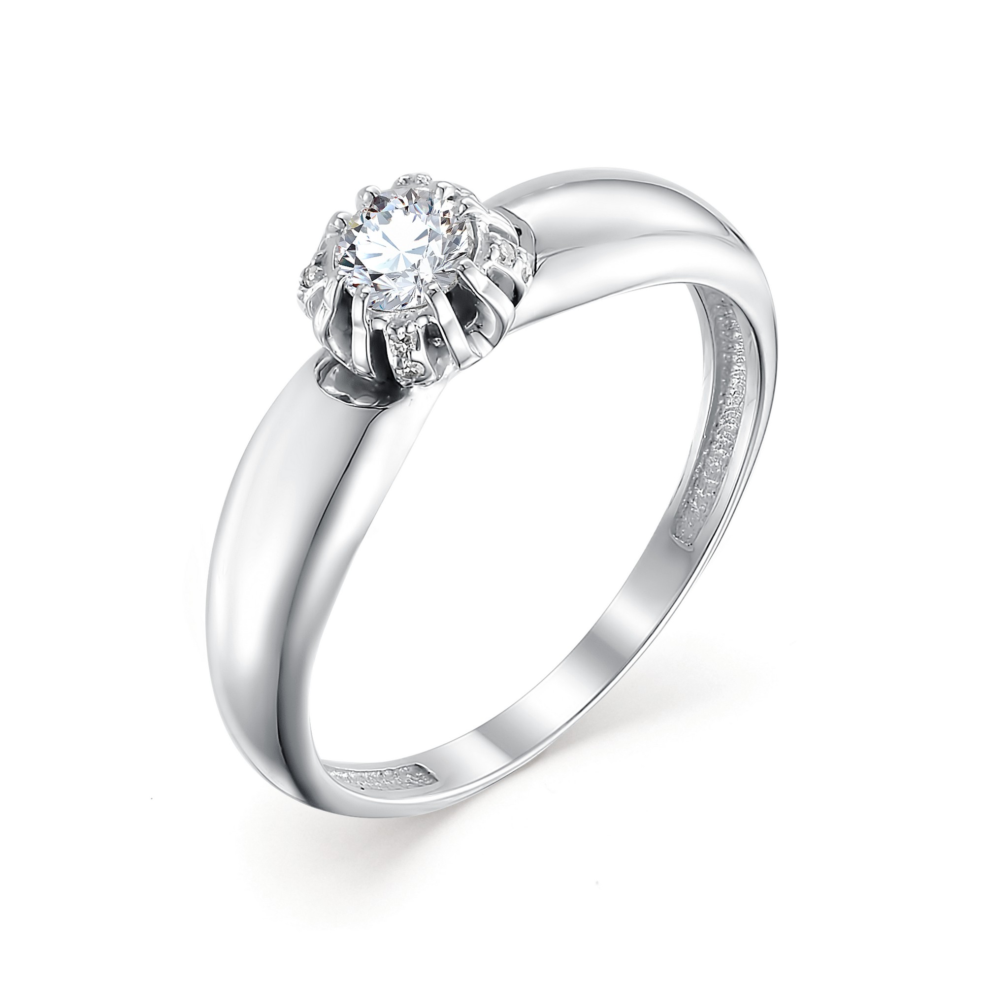 Кольцо, бриллиант, 12641-200