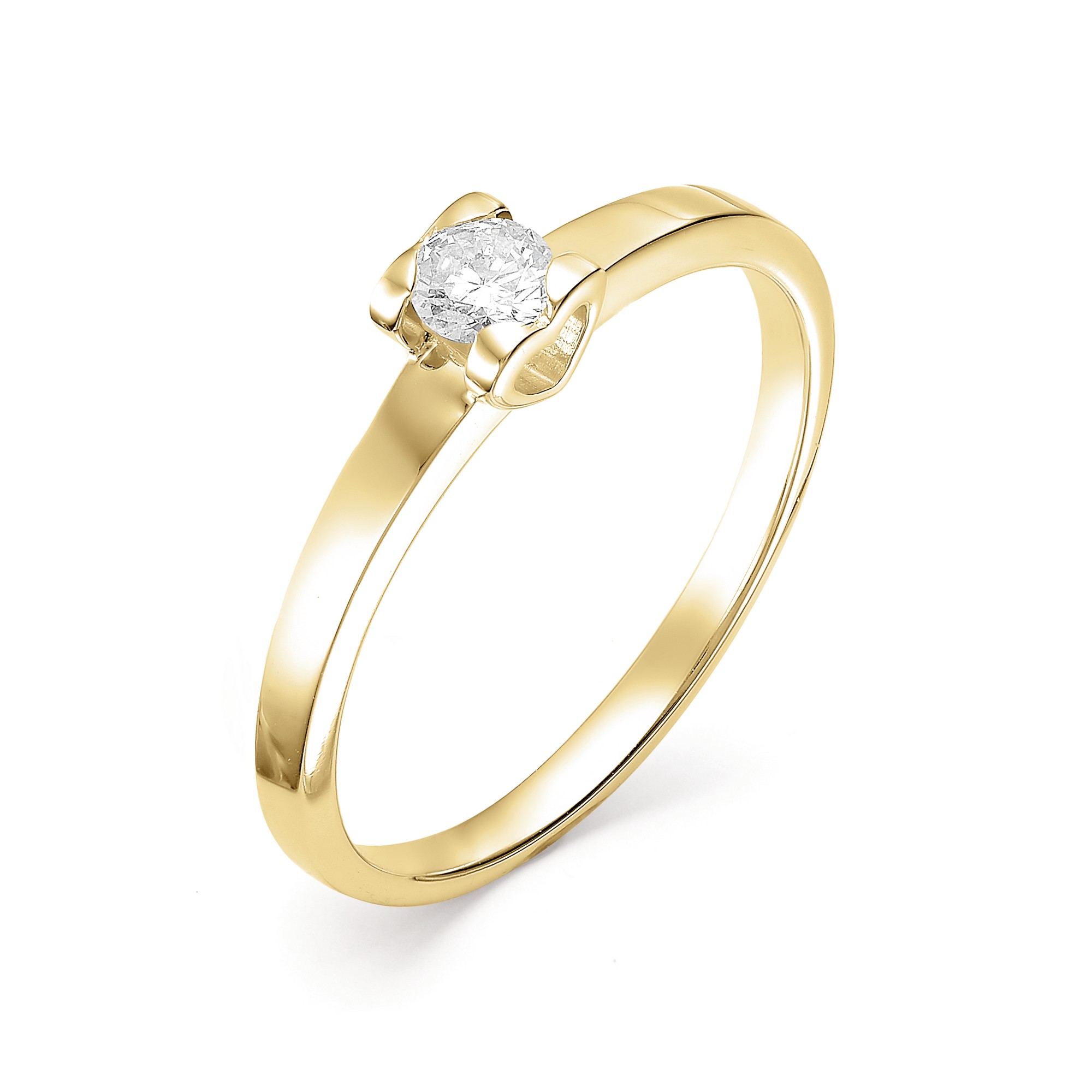 Кольцо, бриллиант, 12408-300
