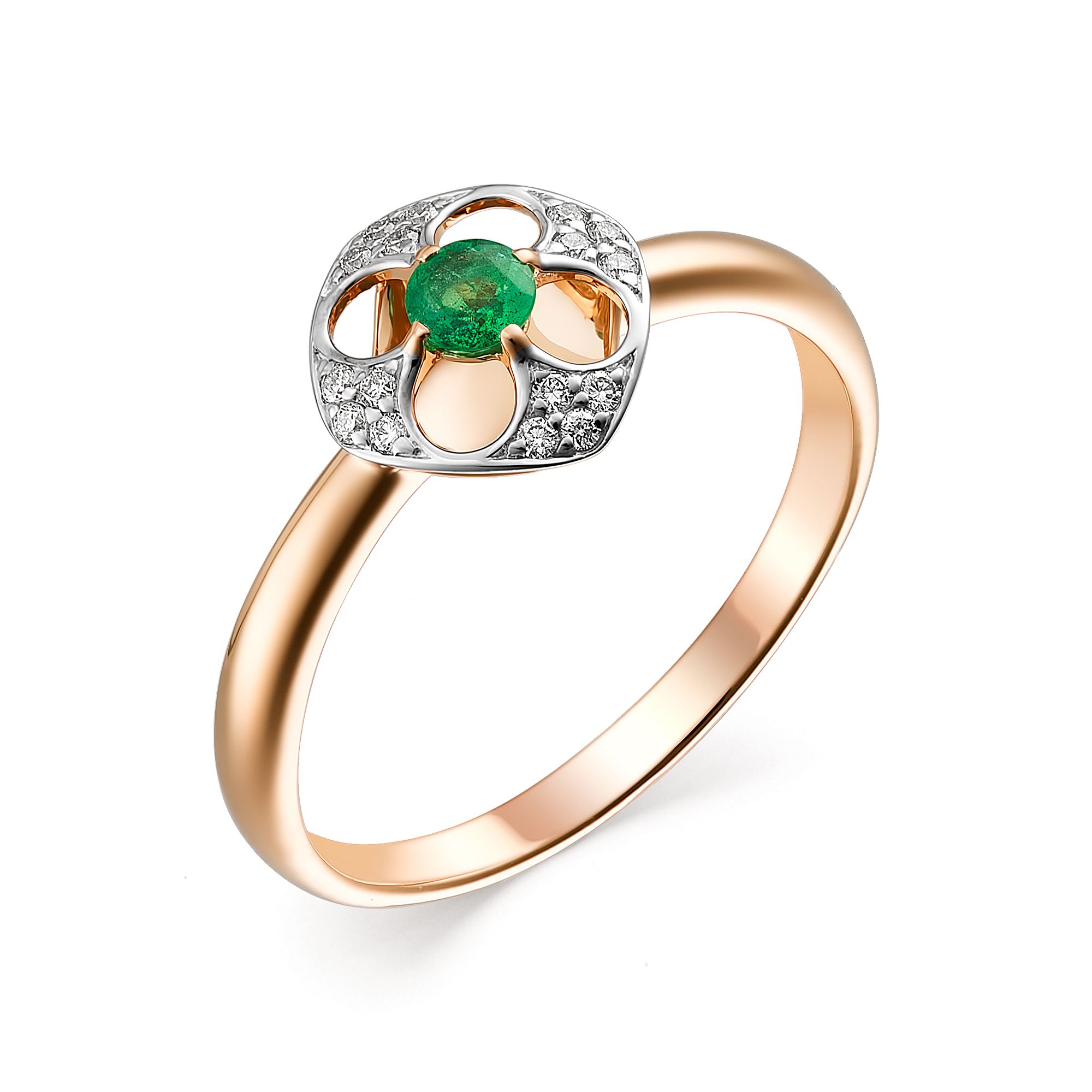 Кольцо, бриллиант, 13475-101