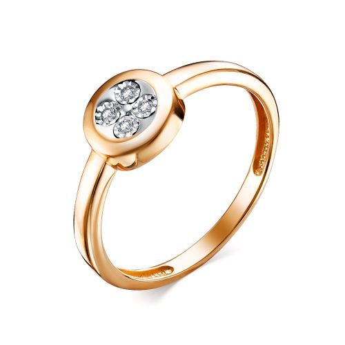 Кольцо, бриллиант, 14772-100