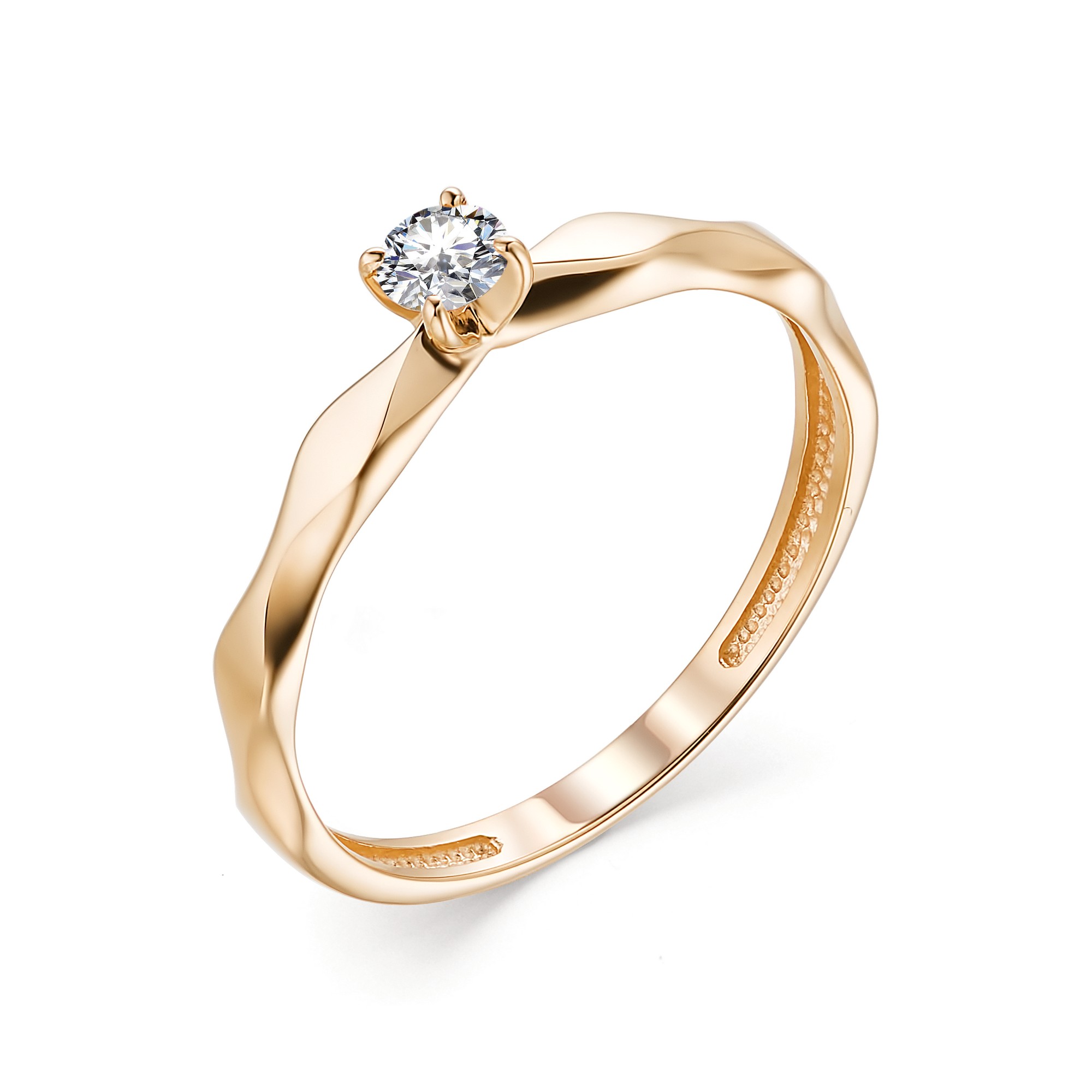 Кольцо, бриллиант, 13188-100