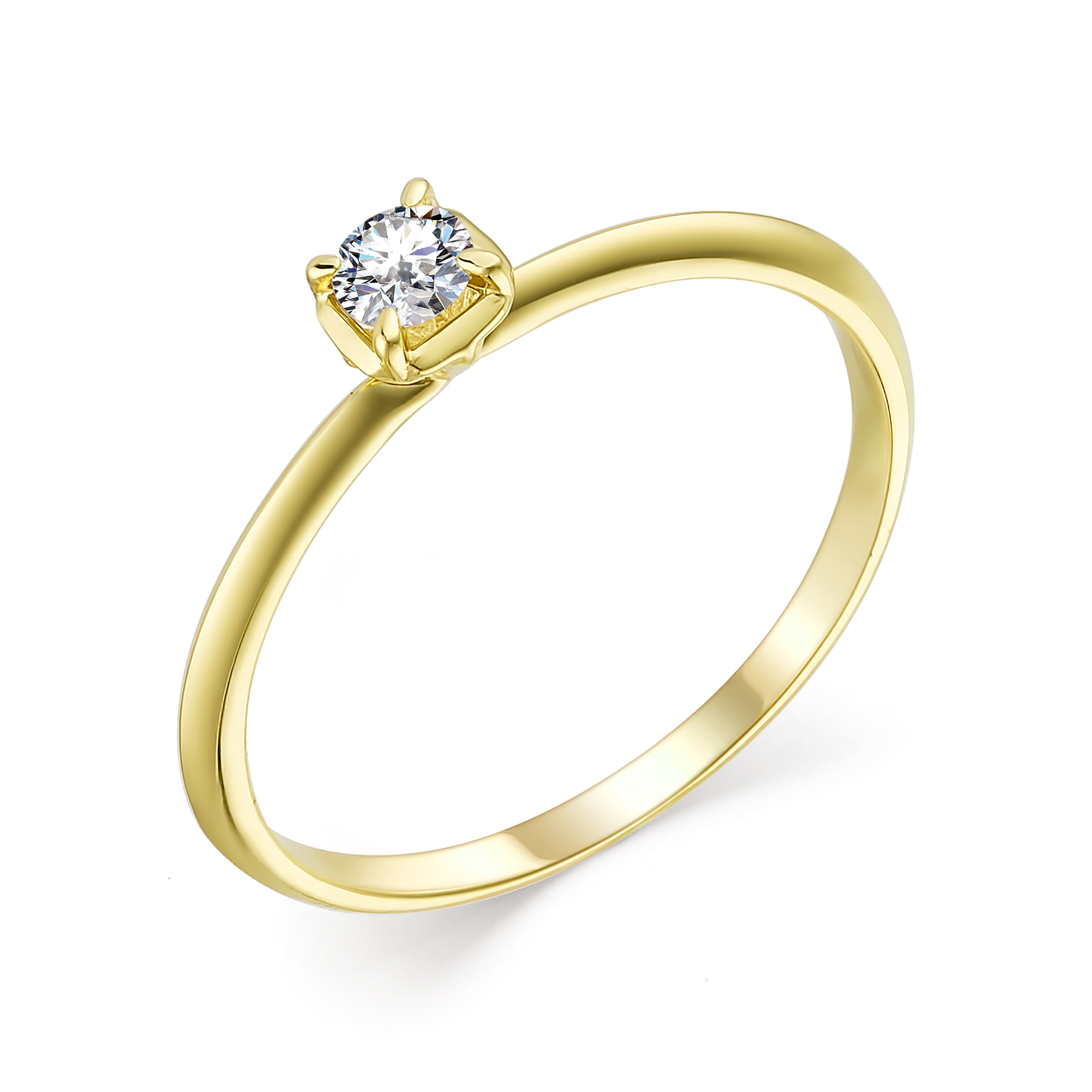 Кольцо, бриллиант, 13628-300