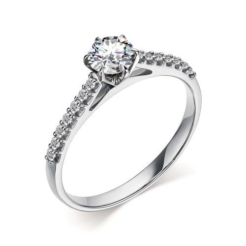 Кольцо, бриллиант, 14346-5Б9