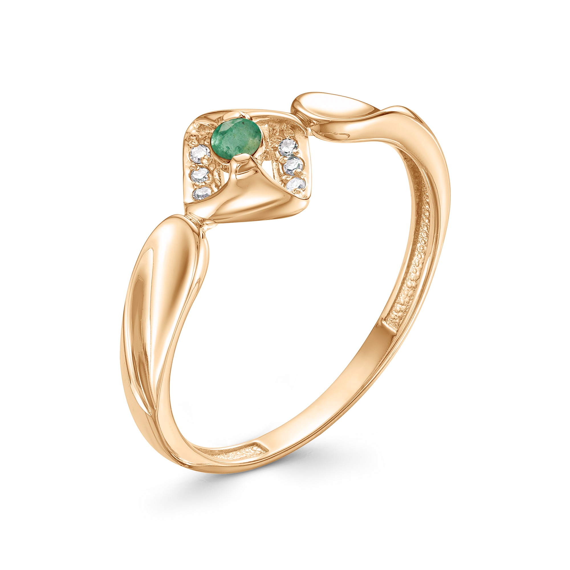 Кольцо, бриллиант, 12918-101