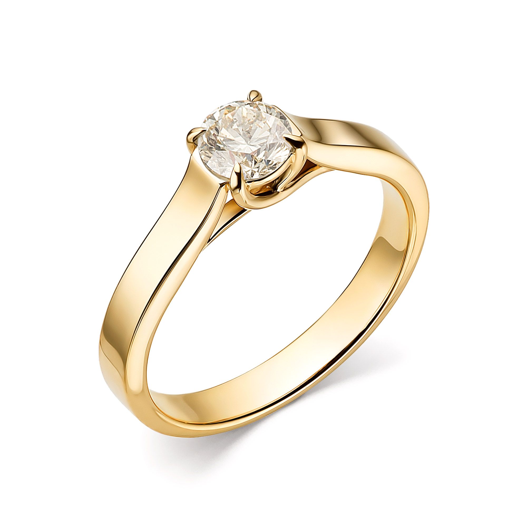 Кольцо, бриллиант, 14310-356