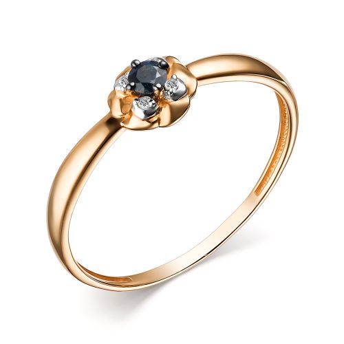 Кольцо, бриллиант, 15023-102