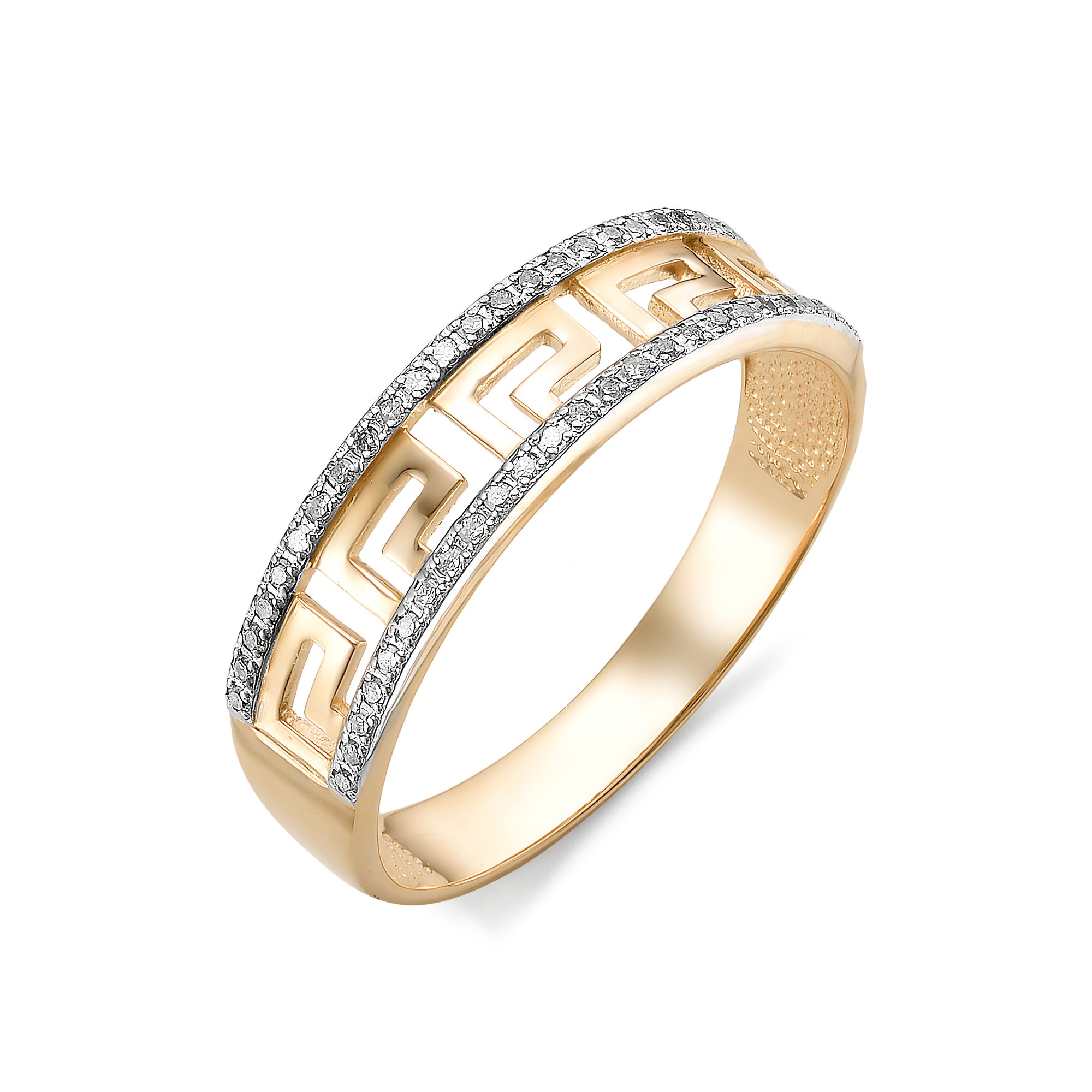 Кольцо, бриллиант, 12323-100
