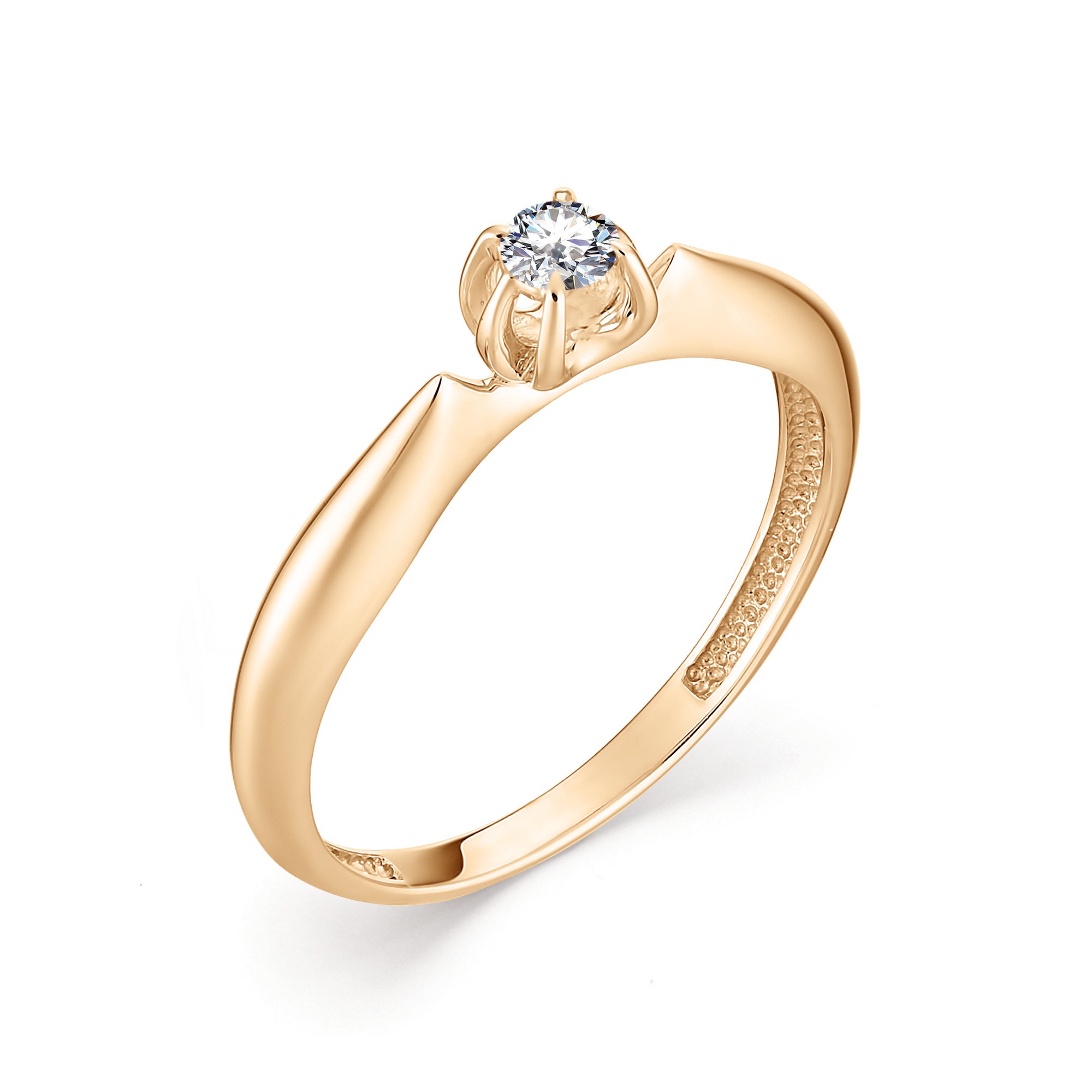 Кольцо, бриллиант, 12798-100
