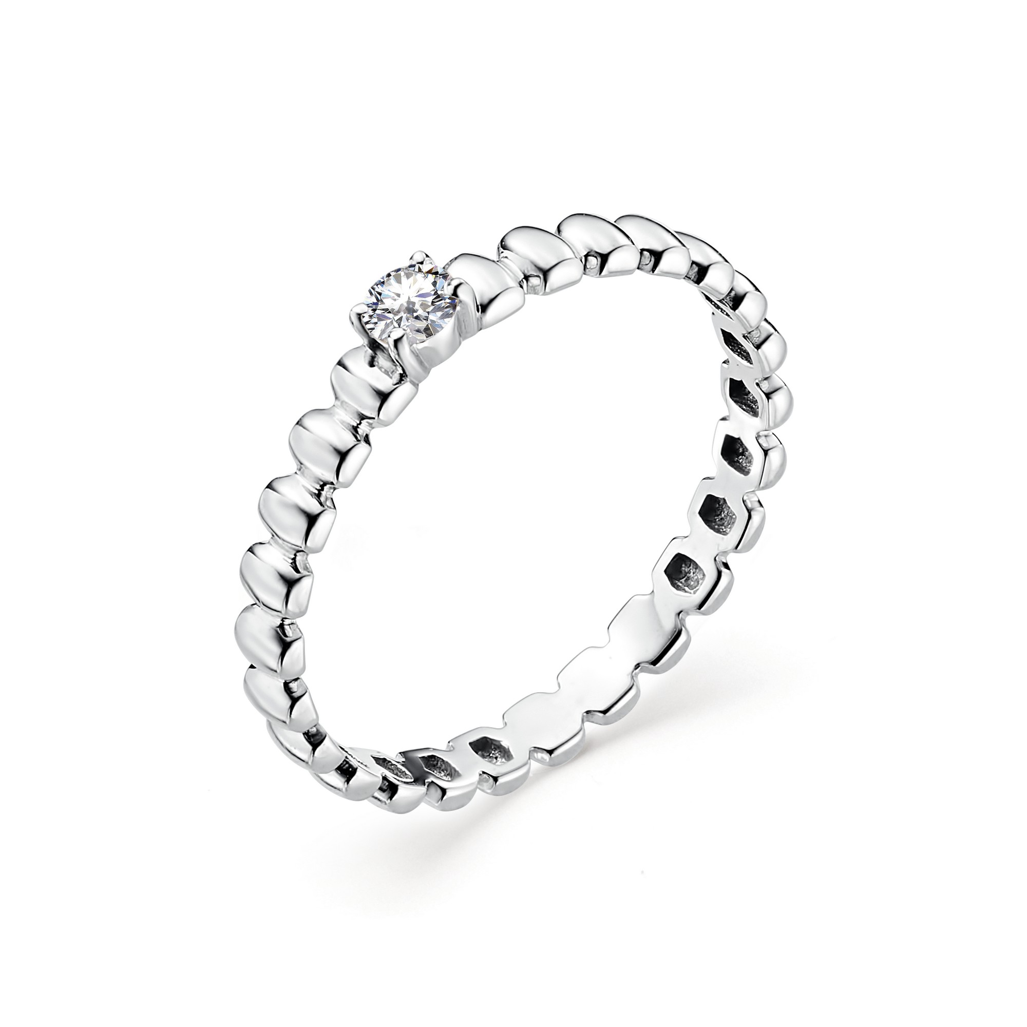 Кольцо, бриллиант, 12841-200