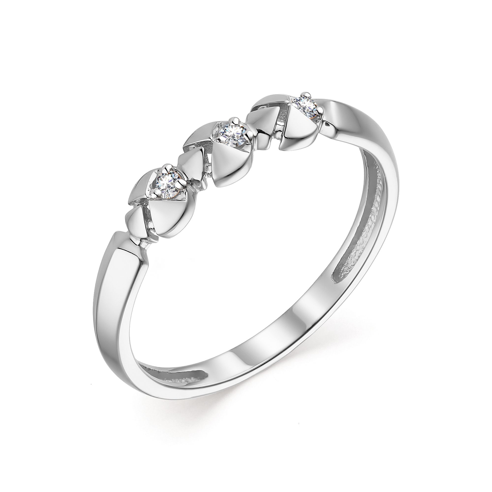 Кольцо, бриллиант, 13517-200