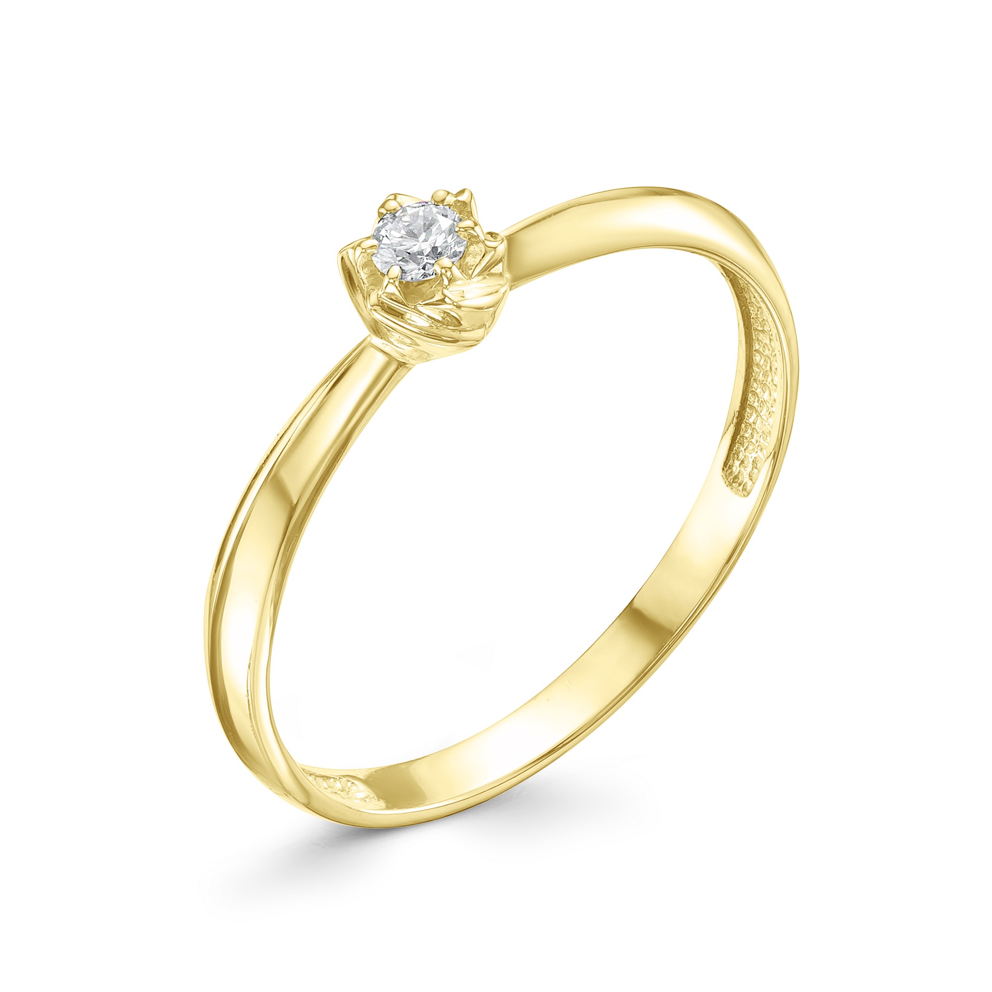 Кольцо, бриллиант, 12928-300