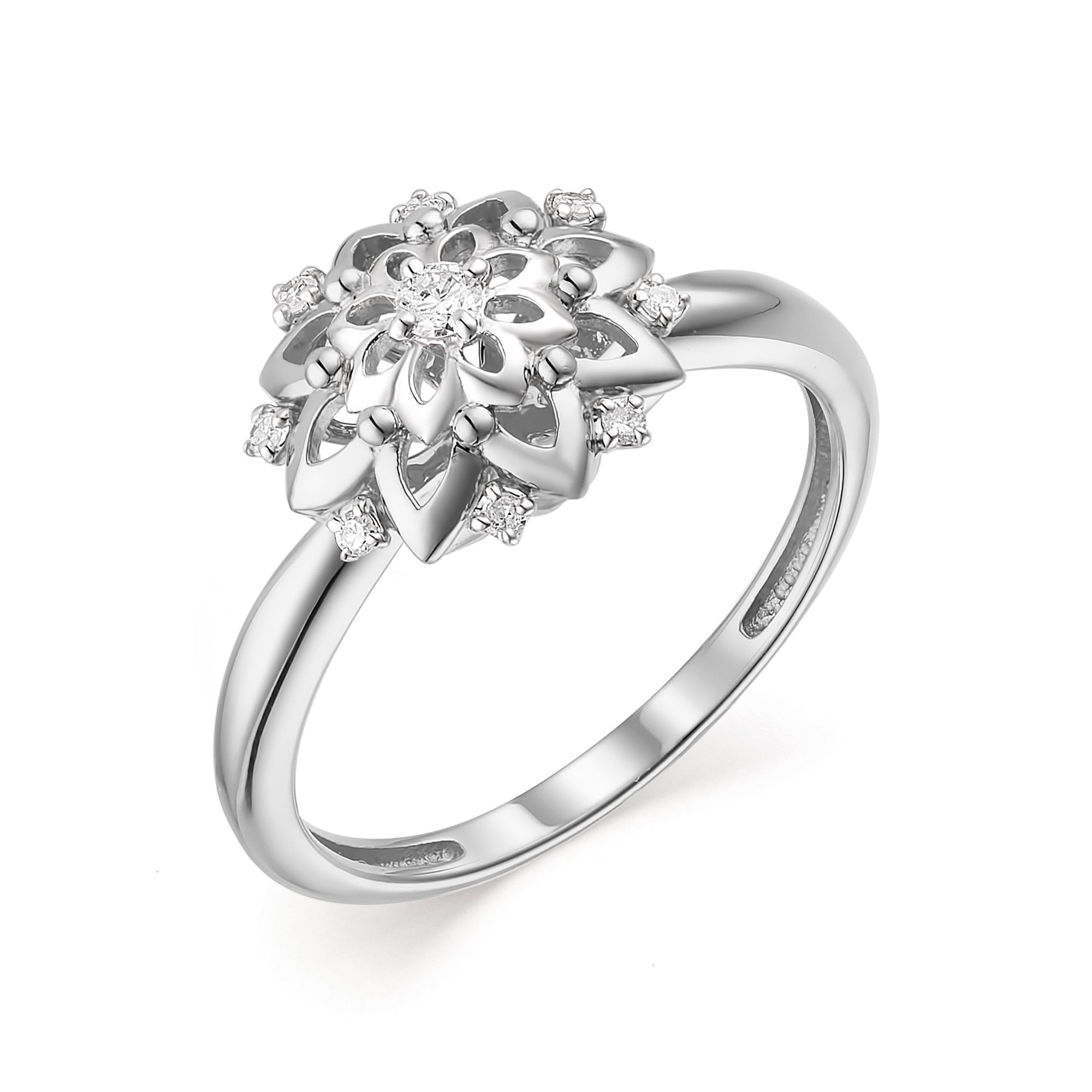 Кольцо, бриллиант, 13595-200