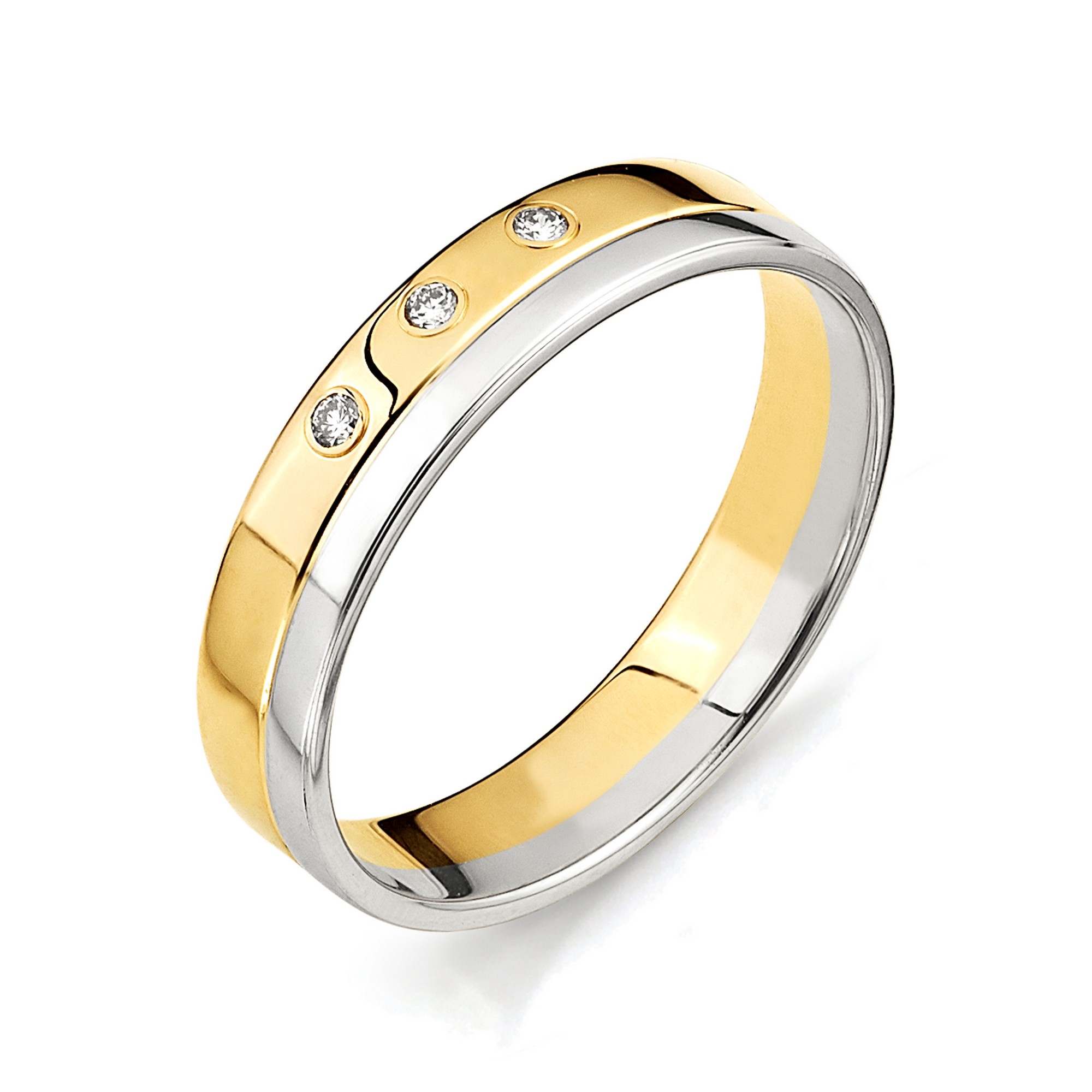 Кольцо, бриллиант, 1355-100