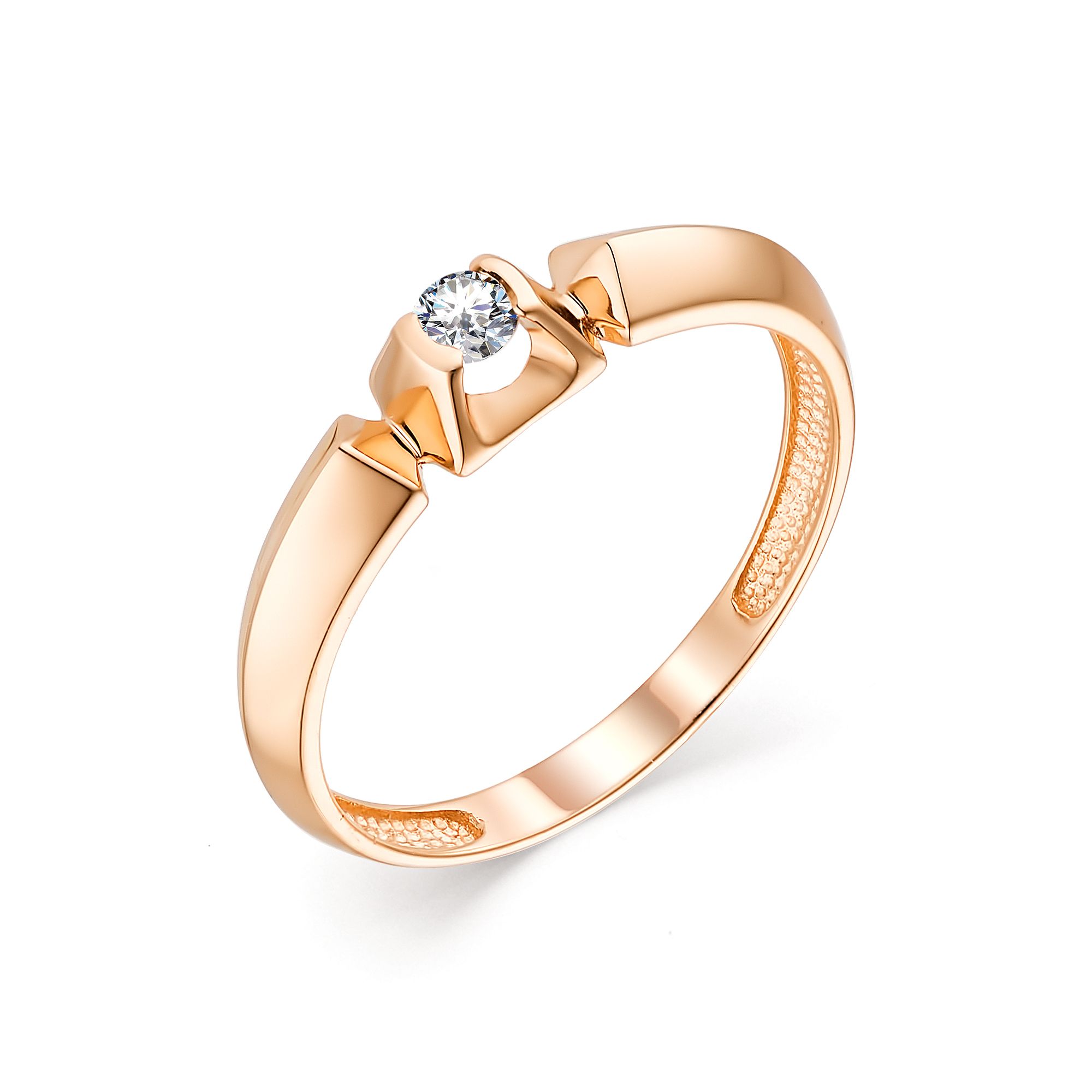 Кольцо, бриллиант, 13516-100