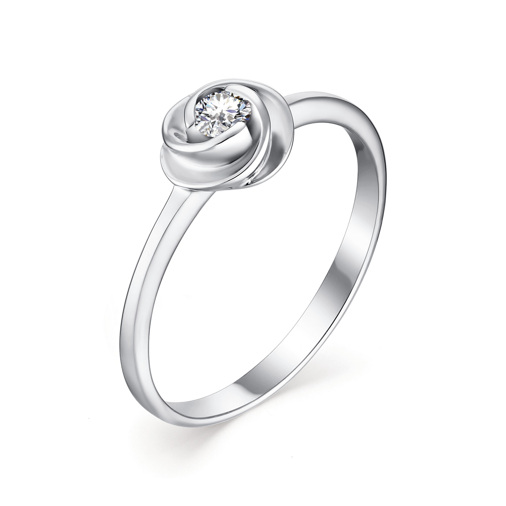 Кольцо, бриллиант, 13043-200