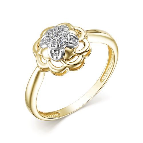 Кольцо, бриллиант, 15057-300