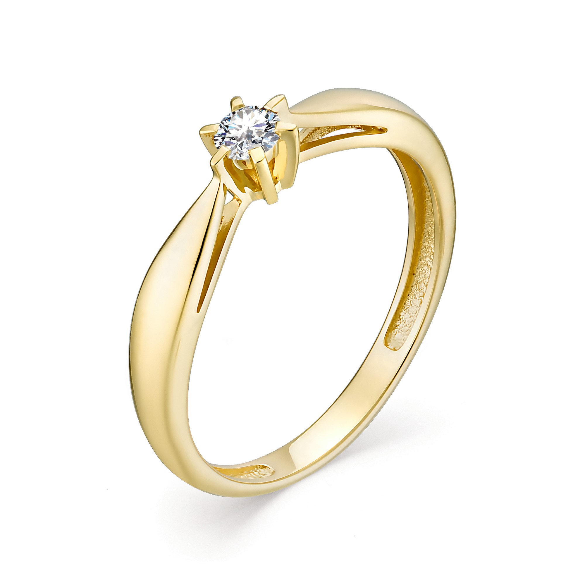 Кольцо, бриллиант, 13037-300