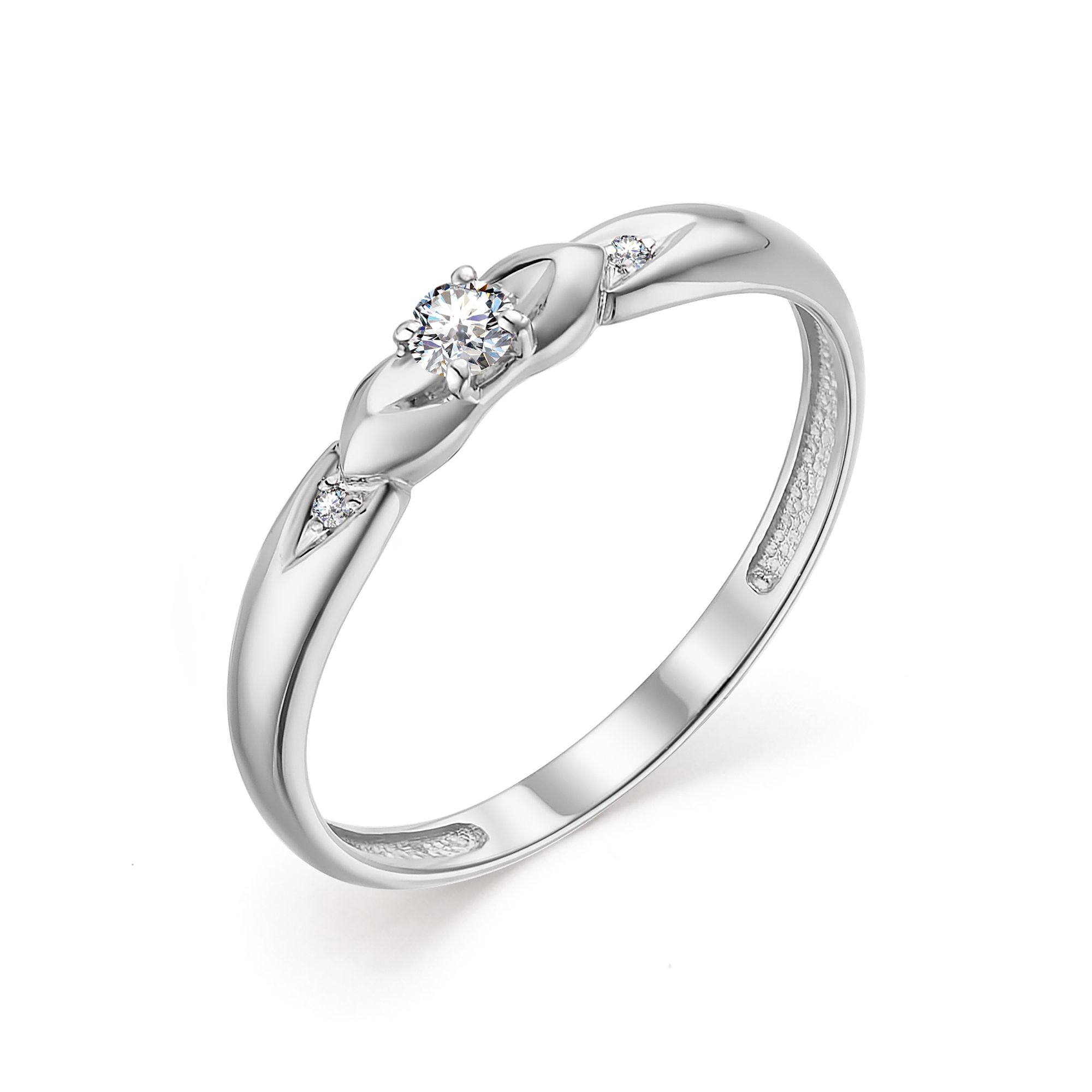 Кольцо, бриллиант, 13555-200