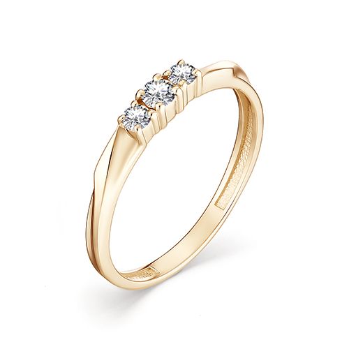 Кольцо, бриллиант, 13126-100