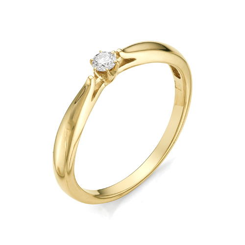 Кольцо, бриллиант, 12056-300