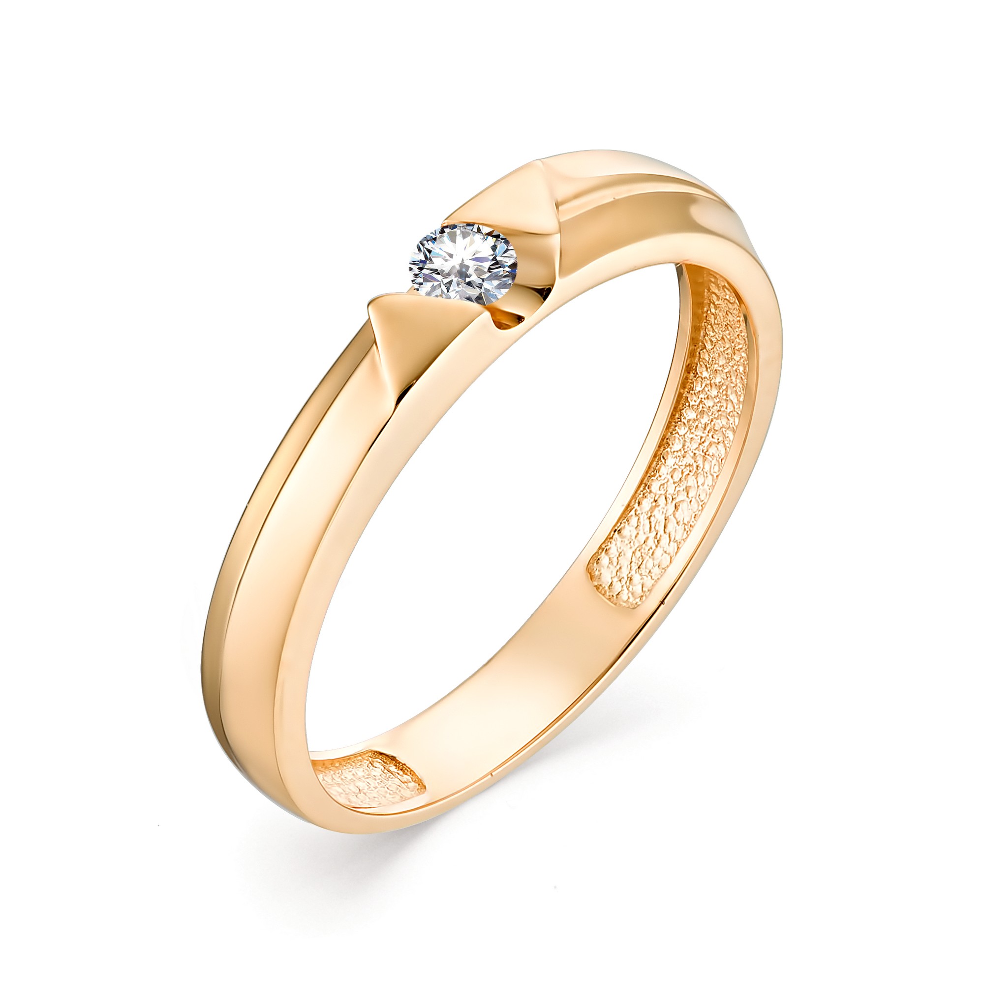 Кольцо, бриллиант, 13012-100