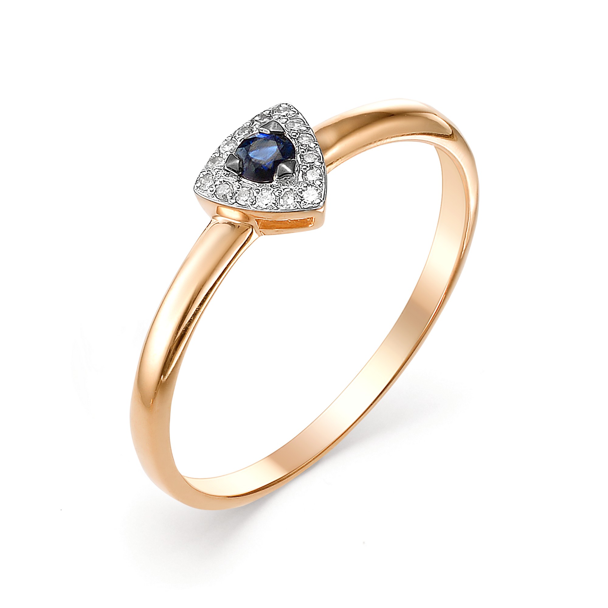 Кольцо, бриллиант, 12505-102