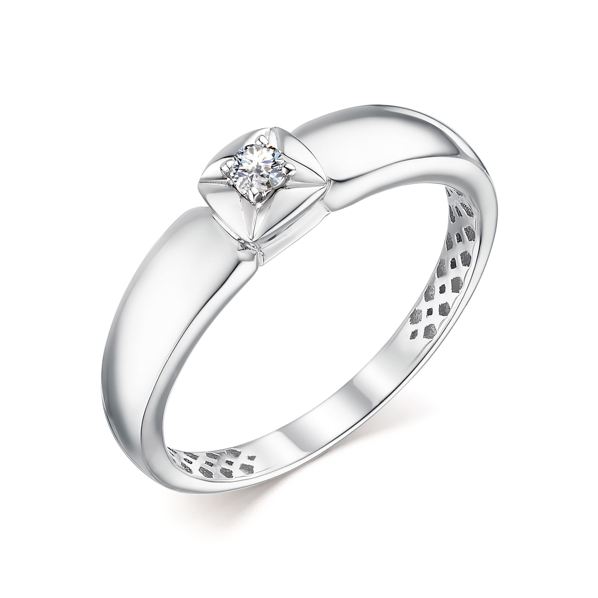Кольцо, бриллиант, 13793-200