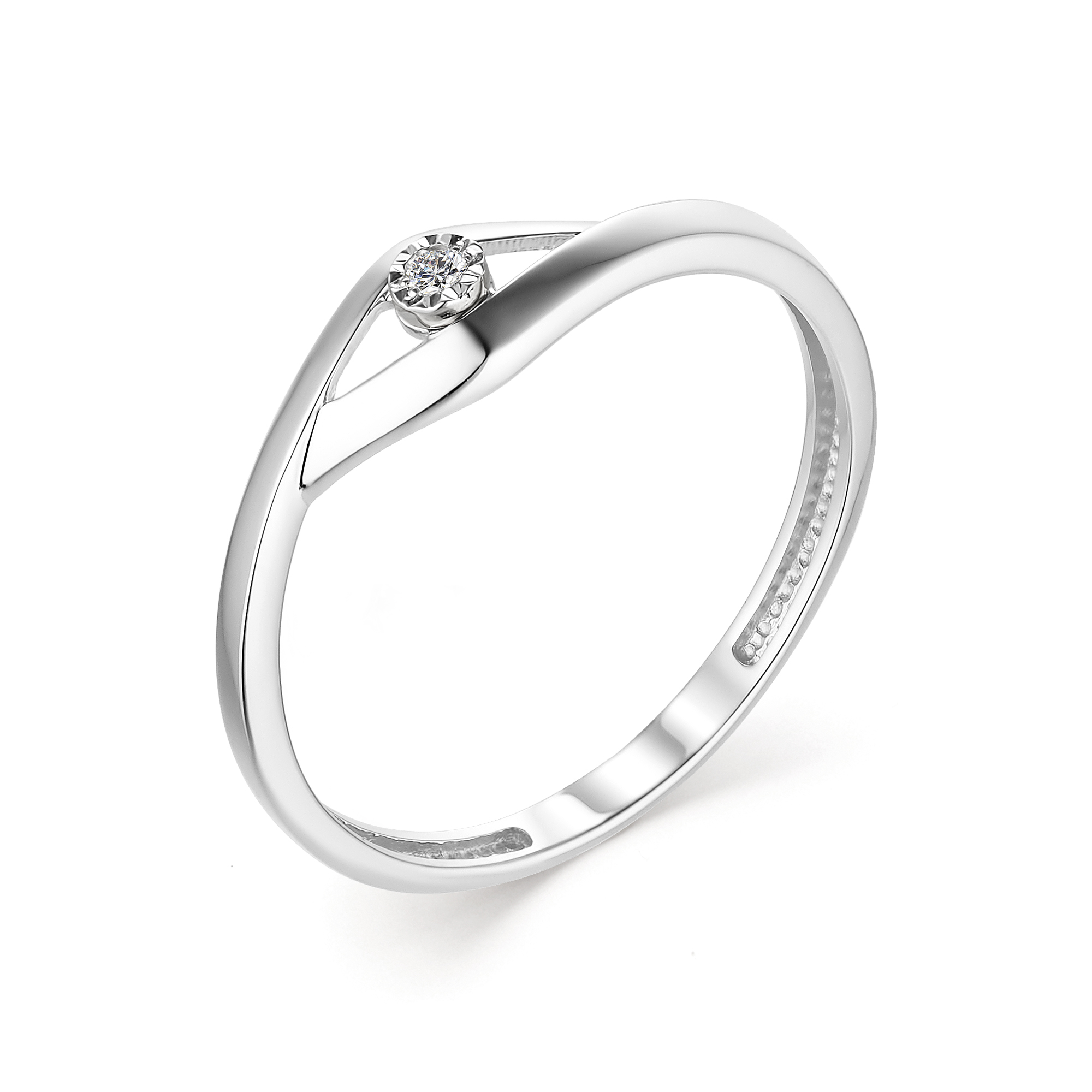 Кольцо, бриллиант, 13275-200