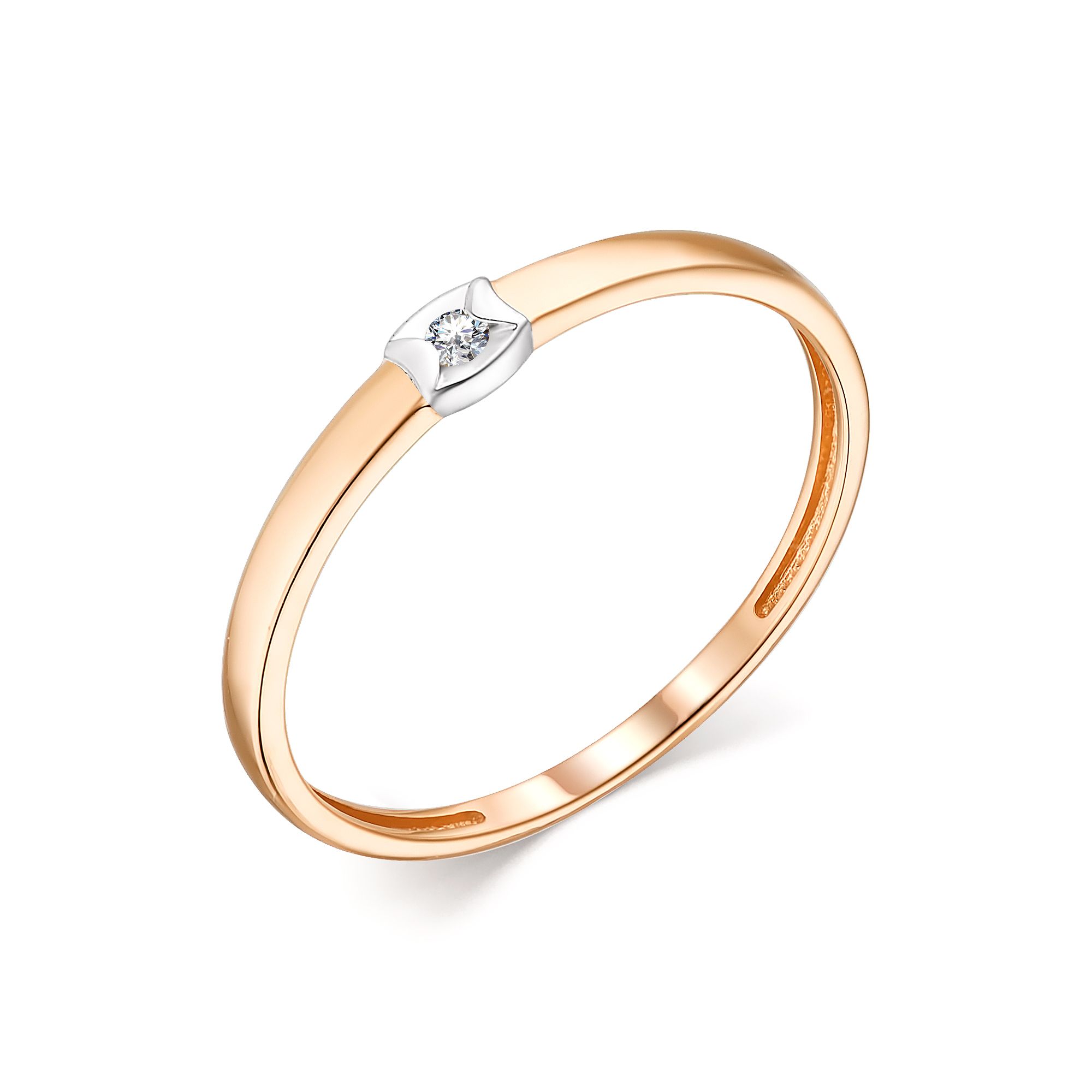 Кольцо, бриллиант, 13800-100