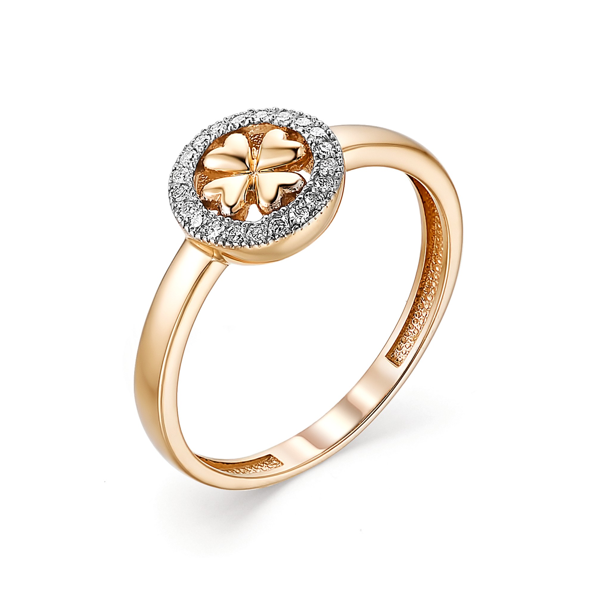 Кольцо, бриллиант, 13374-100