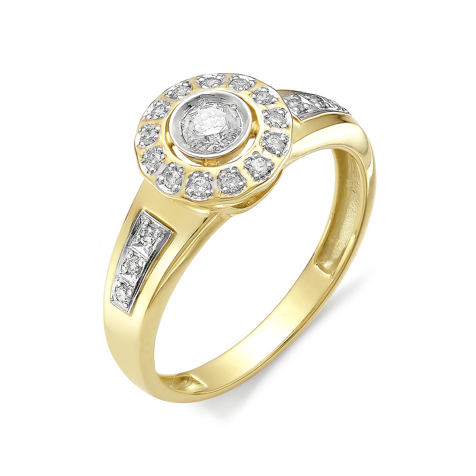 Кольцо, бриллиант, 11936-300