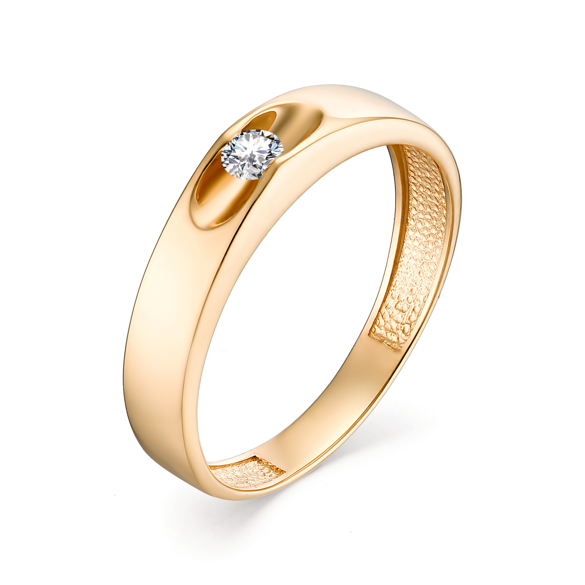 Кольцо, бриллиант, 13017-100