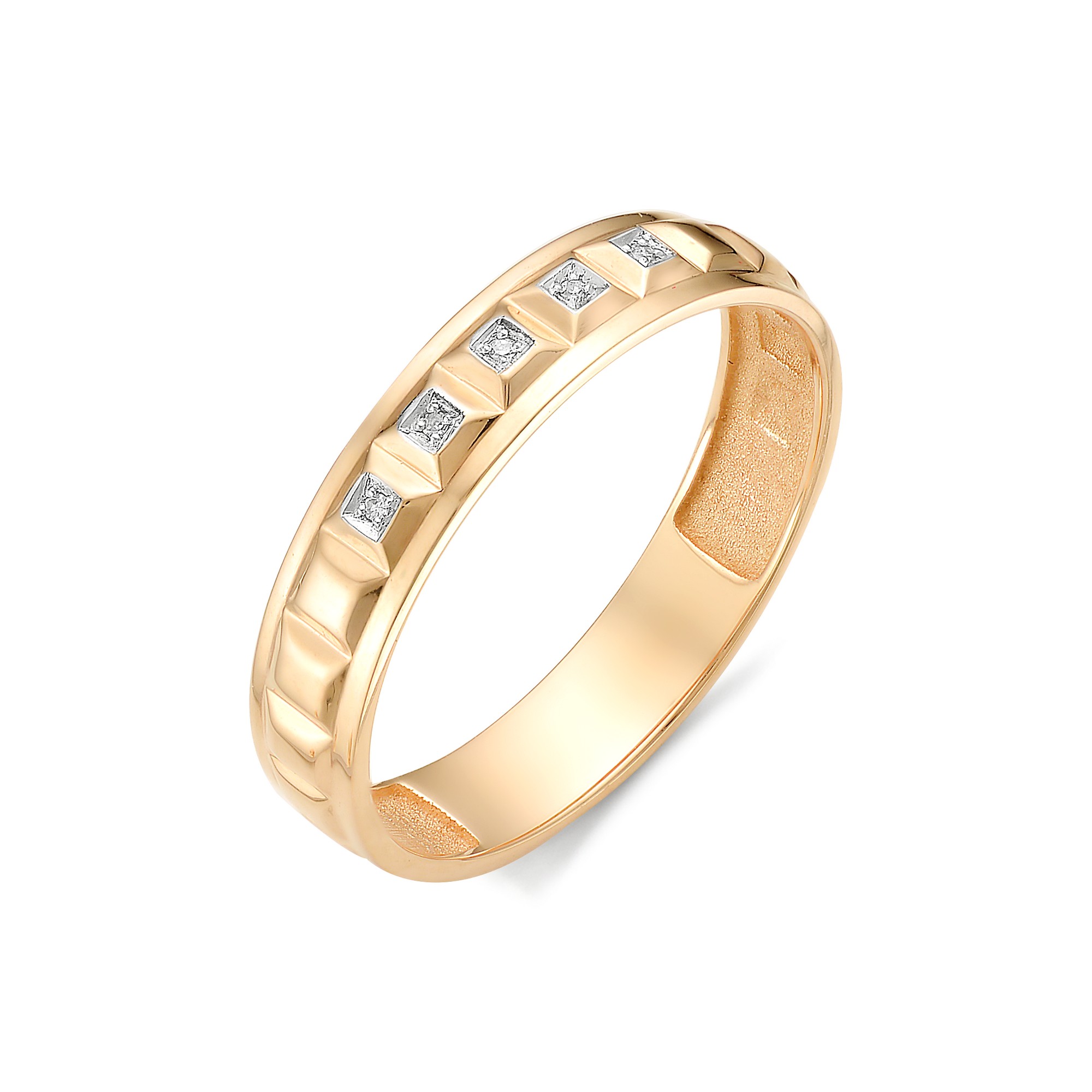 Кольцо, бриллиант, 12295-100