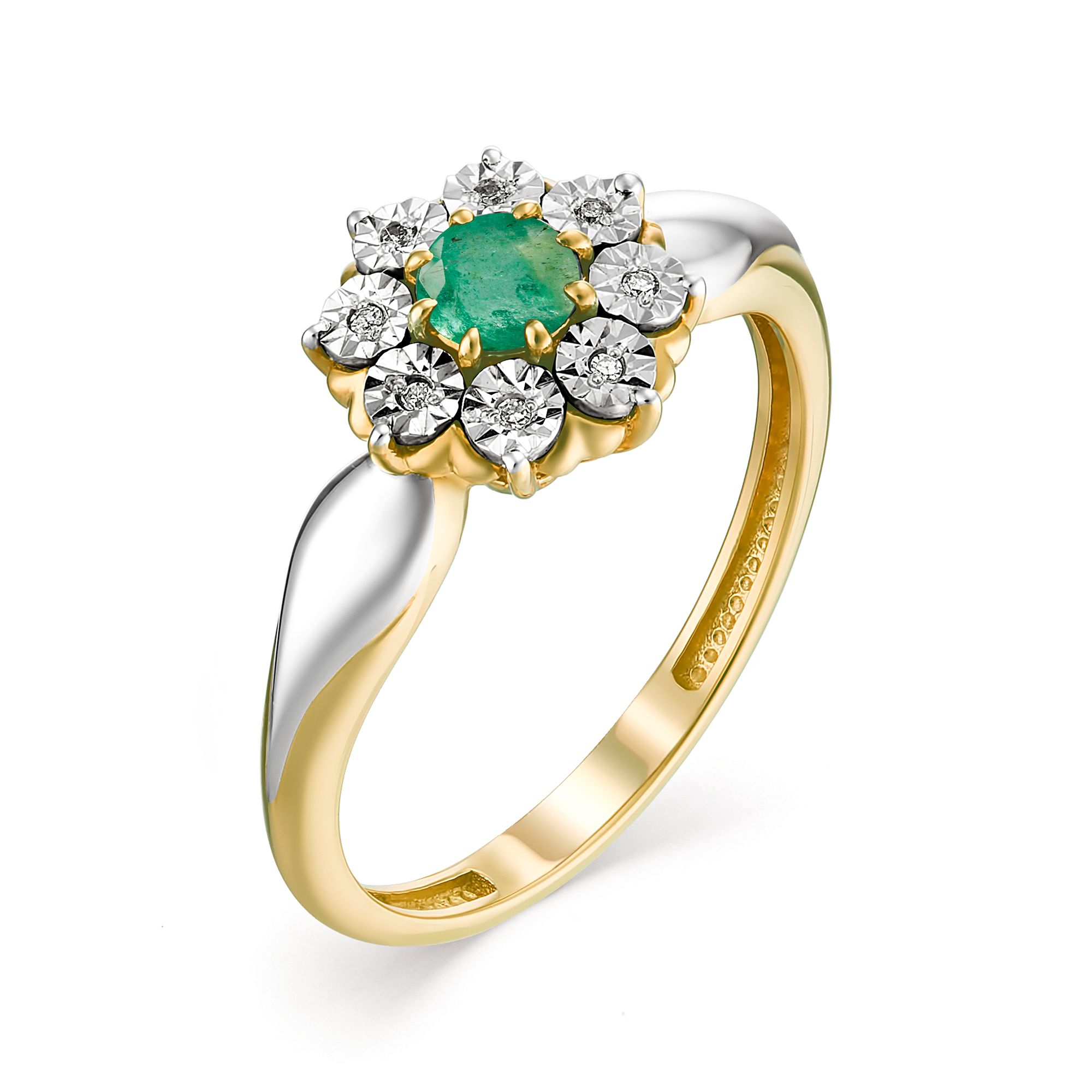 Кольцо, бриллиант, 13101-301