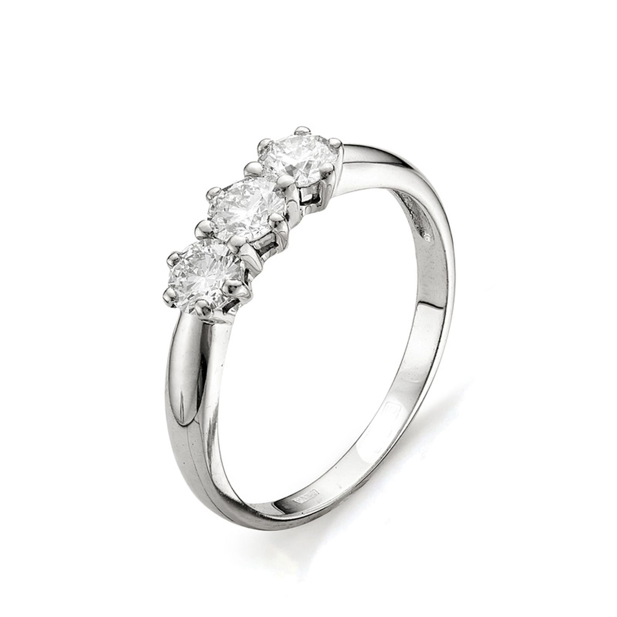 Кольцо, бриллиант, 11130-200